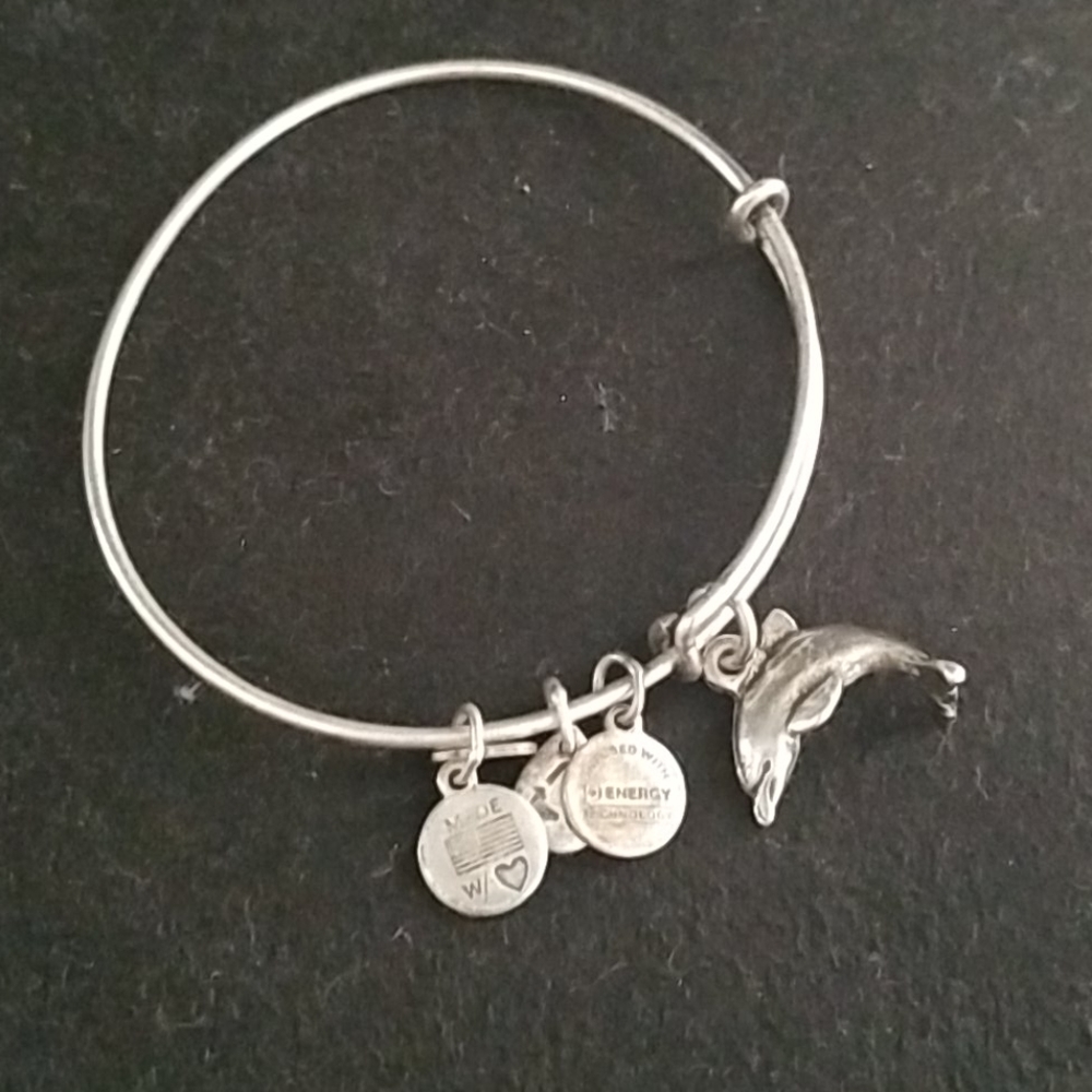 Genuine Alex & Ani bracelet_ dolphin